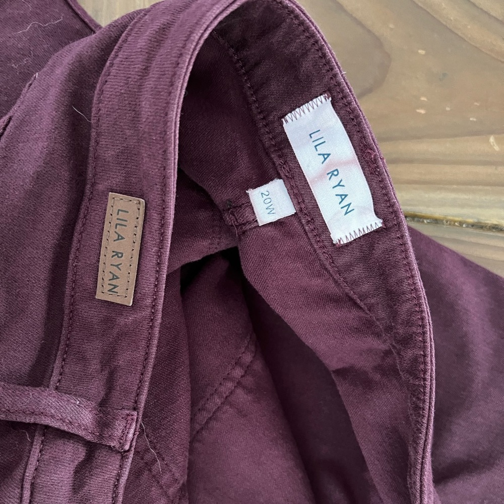 Lila Ryan mauve denim pants